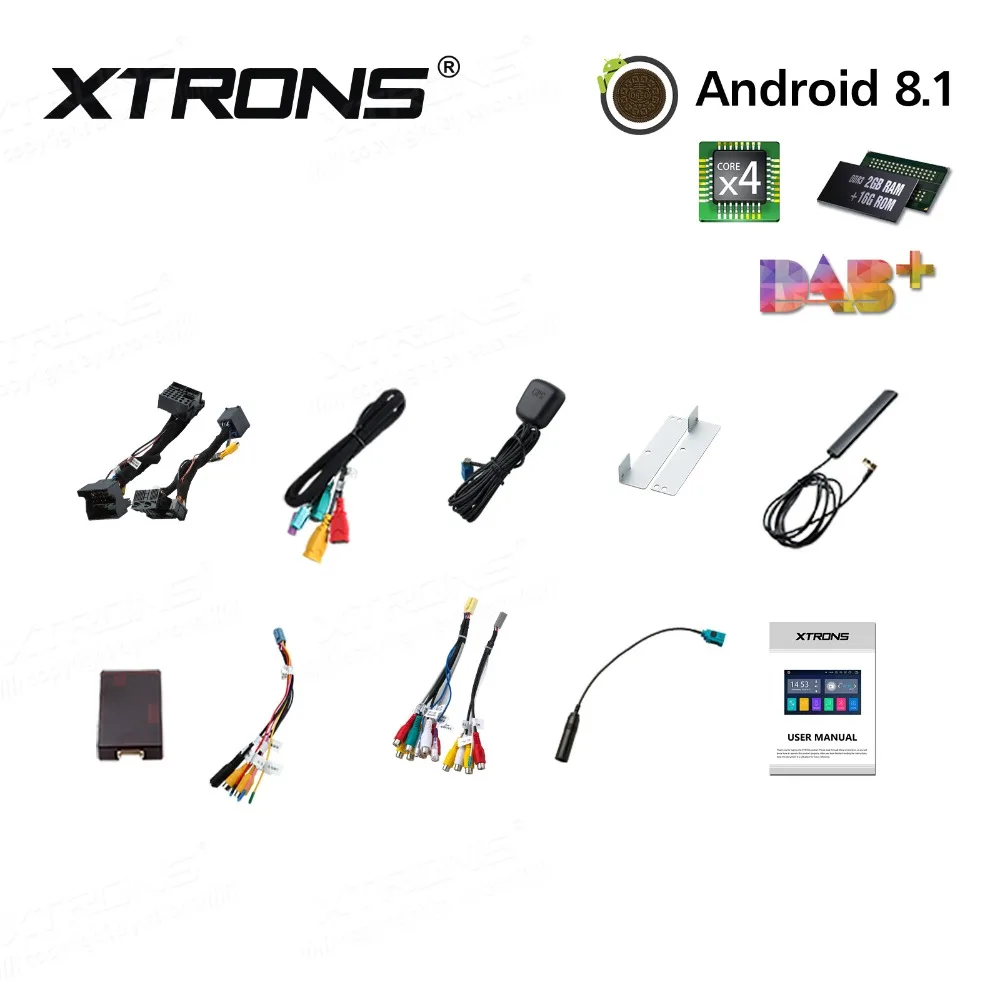 XTRONS 1 Din 7 &quotAndroid 8 автомобильный dvd плеер Радио RDS CAN шина OBD WIFI GPS для BMW X5 E53 1999 2000 2001