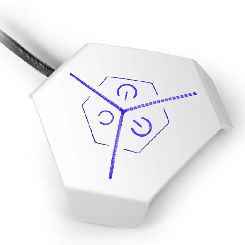 Водонепроницаемый чехол для настольного ПК с двумя USB-портами кнопка