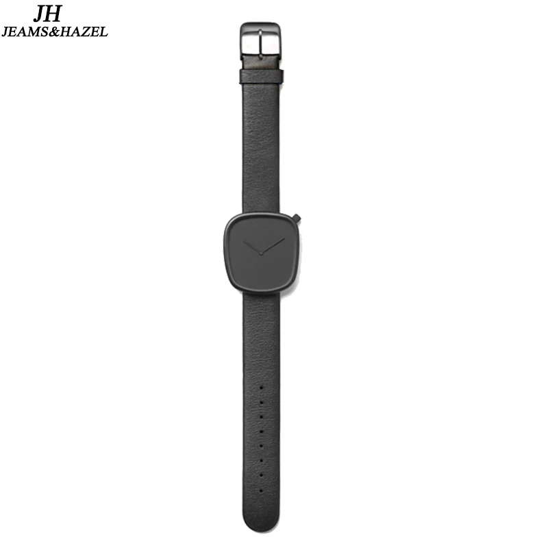 Модные Повседневное нерегулярные кожаный ремешок Водонепроницаемый кварцевые
