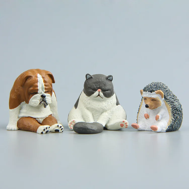 Симпатичные Doze Zoo животных 3D фигурки магнит мультфильм шаблон магнитные наклейки