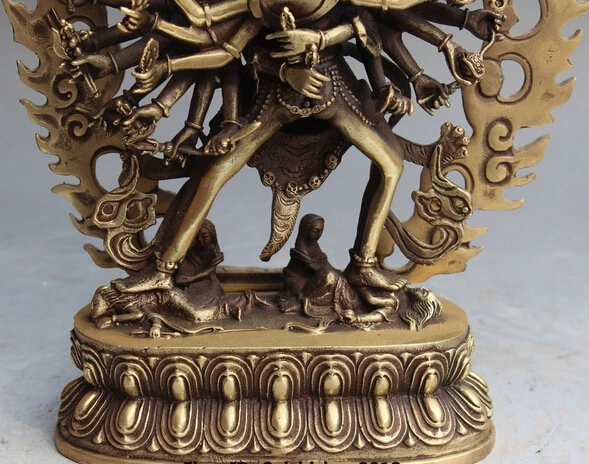 13 &quotТибетский буддизм бронзовый Ваджра Ваджрапани Vajrayogini Vajravarahi статуя Будды |