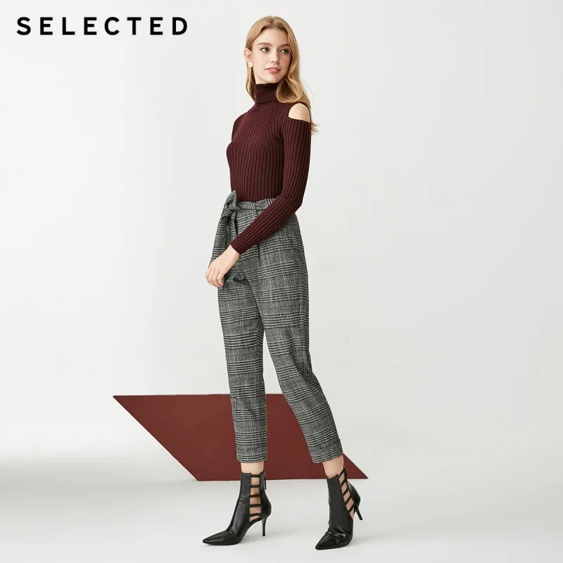 SELECTED Women's Autumn &amp Winter Wool-blend Knit Sweater S|418424518 | Женская одежда