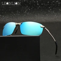 leonlion 2021 polarized sunglasses men brand designer classic metal sun glasses womenmen outdoor travel driving oculos de sol