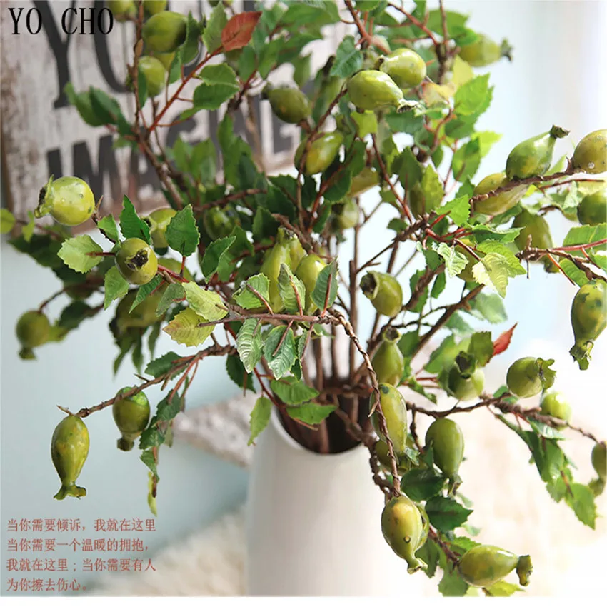 Йо Чо украшения для дома стола фруктов Рождественское украшение искусственный