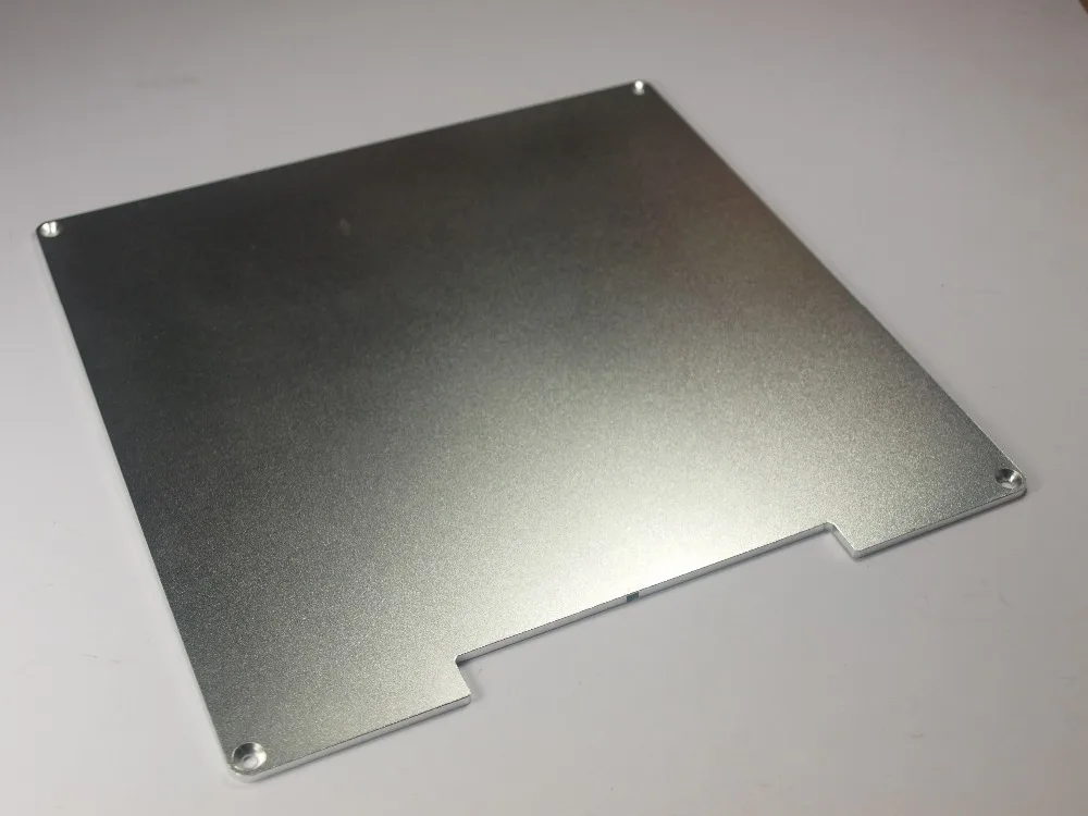 

SWMAKER Reprap Prusa i3 3D printer parts Anodized Aluminum build plate for Heated Bed Oxidation treatment