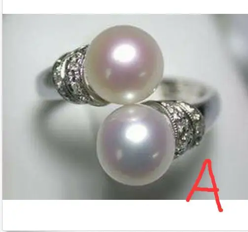 Женское вечерние ЦО с пресноводным жемчугом 18 дюймов|pearl ring|rings free shippingfreshwater pearl ring