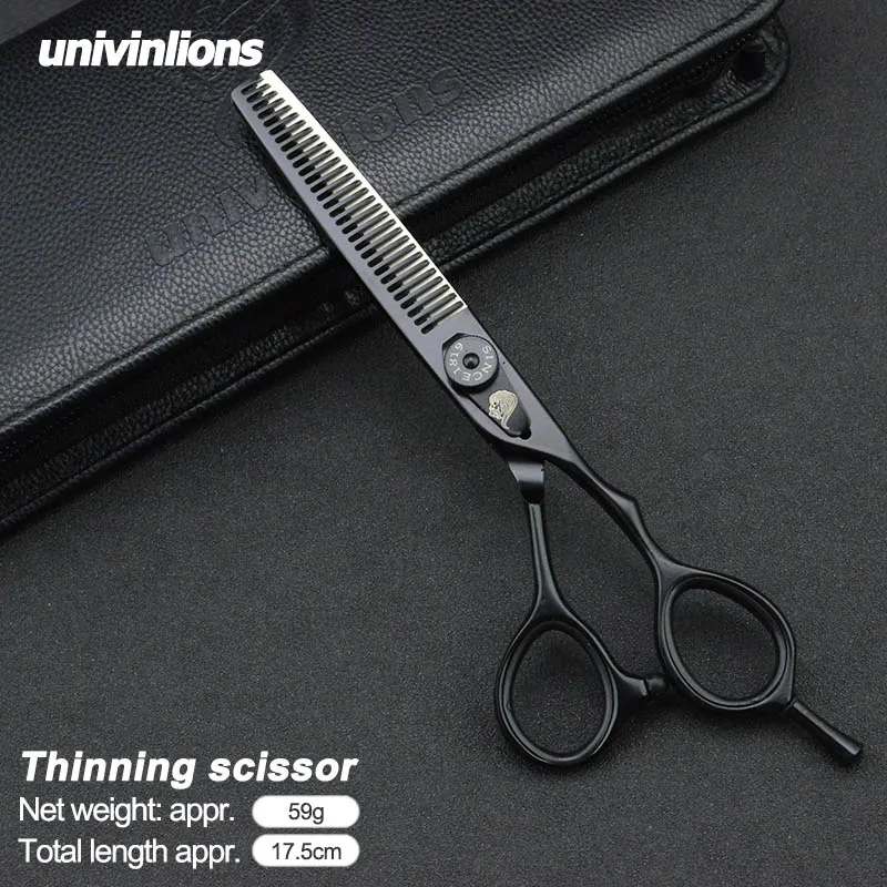 5.5/6" black gold barber hair scissors hairdressing scissors professional hair scisor barber supplies shears gift japan haircut
