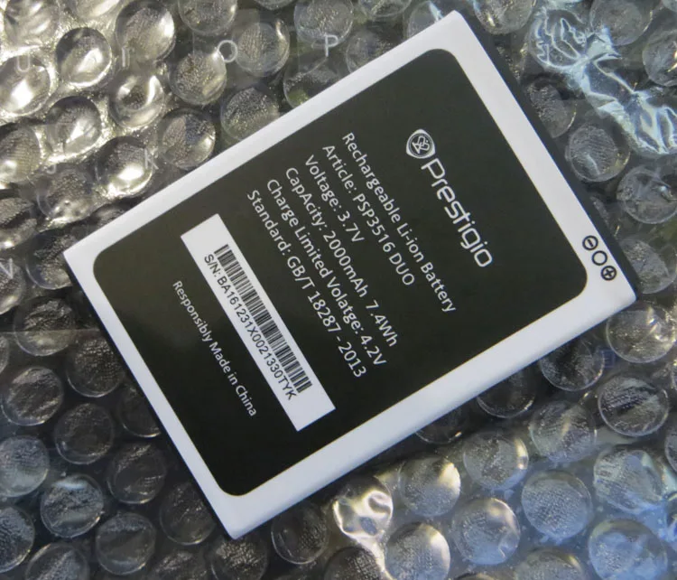 Для Prestigio PSP3516 WIZE MX3 2000mAh Мобильный телефон Замена литий ионного
