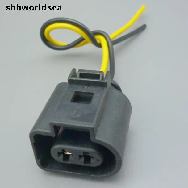 Shhworldsea 2/10/50 шт. насос для мойки стеклоочистителя настенный разъем 1J0 973 722 1J0973722 VW