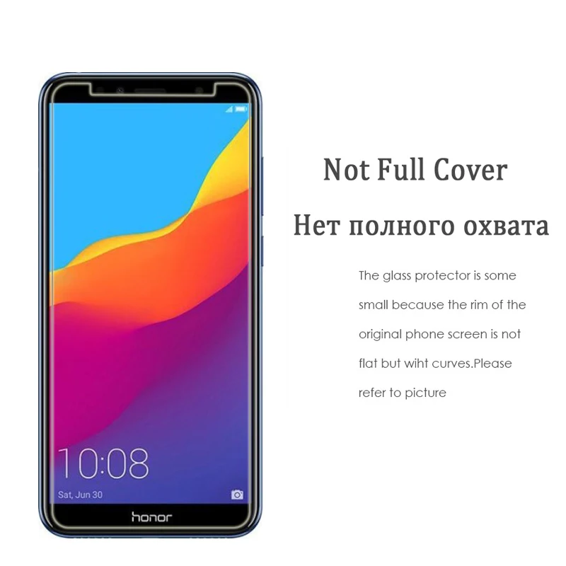 2 шт. защитная пленка для Huawei Honor 7A Pro 5 7 дюйма 2.5D 0 26 мм закаленное стекло Y6 2018 A |