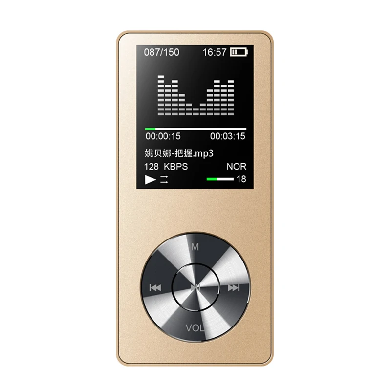 HiFi MP3 плеер с Динамик металла высокое качество 8 GB/16 GB без потерь Музыкальный