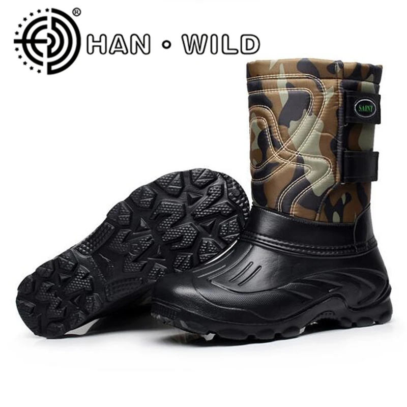 Качество Мужские ботинки водонепроницаемые зимние Сверхлегкий Для мужчин