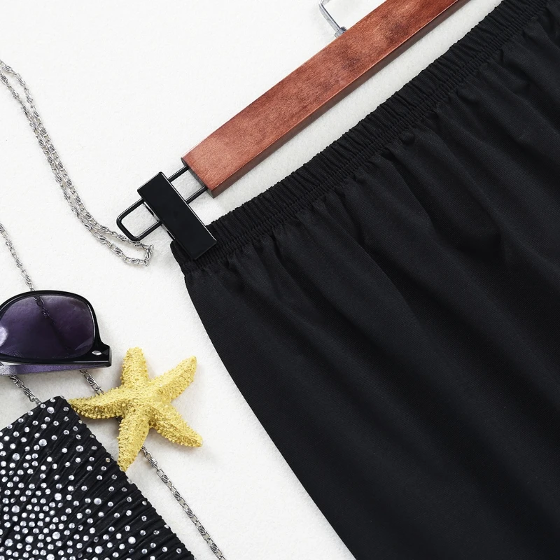 Кружевные полу скользящие юбки удлинитель эластичная талия а силуэт полый