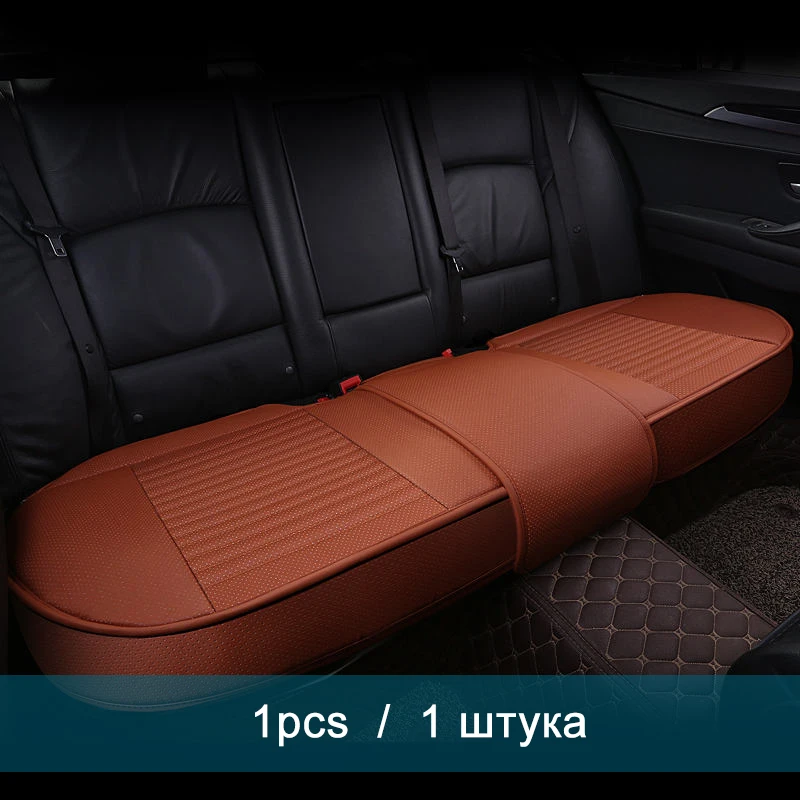 1pcs back Orange Ультра-роскошный чехол для автокресла из искусственной кожи для Chevrolet Impala Spin Эпика Малибу Cruze Epica Captiva Equinox - Название цвета: 1pcs back Orange