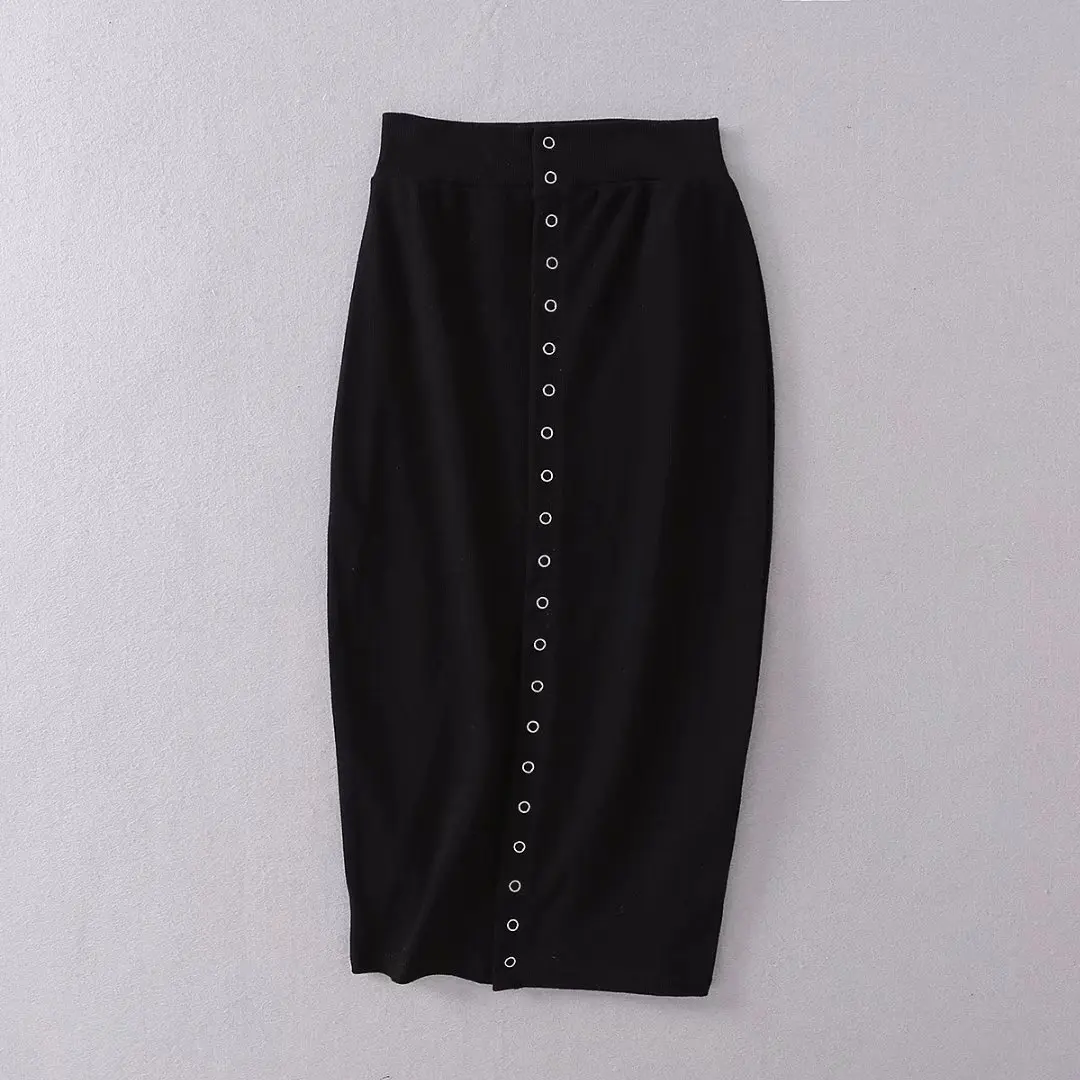 Высококачественное женское трикотажное платье Ucatheall Vestidos женское облегающее платье с v-образным вырезом на пуговицах облегающее офисное платье