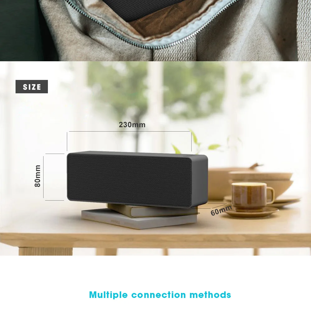 10 Вт металлический Bluetooth динамик power Bank портативный супер бас беспроводной настольный автомобиль HIFI динамик громкий динамик Handfree MIC FM