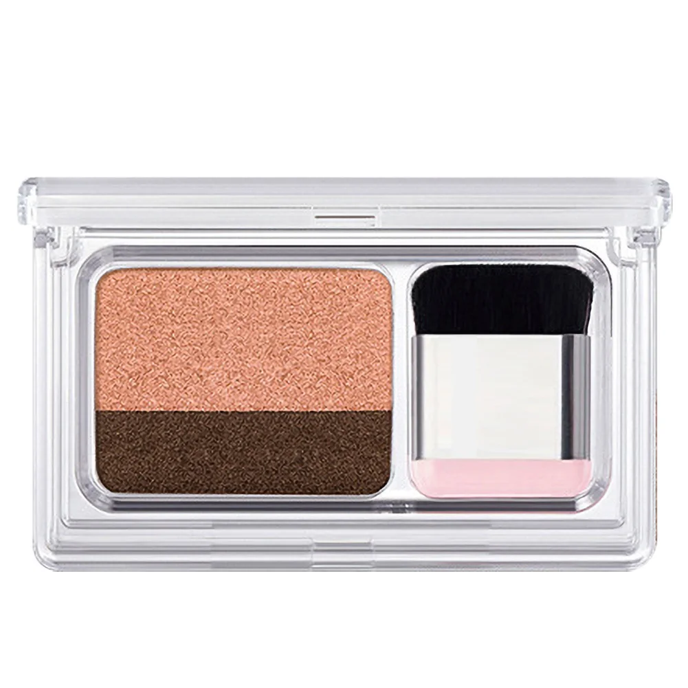 1C 1 Pc Double Colors Shining Wateroroof Make Up Shadow Eyeshadow Makeup Palette For Starters - Цвет: 1C