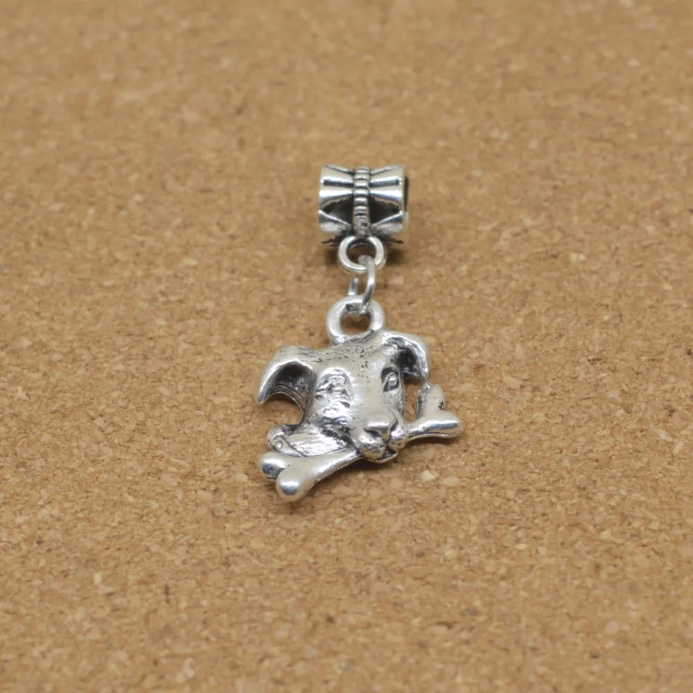 Оптовая продажа 20 шт. очаровательные тибетские серебряные бусины в виде овец