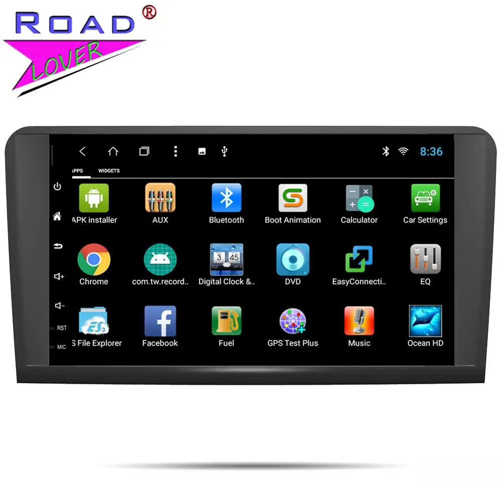 Автомобильный радиоприемник Android 8 1 DVD мультимедийный плеер для Benz ML W164 2005 2013