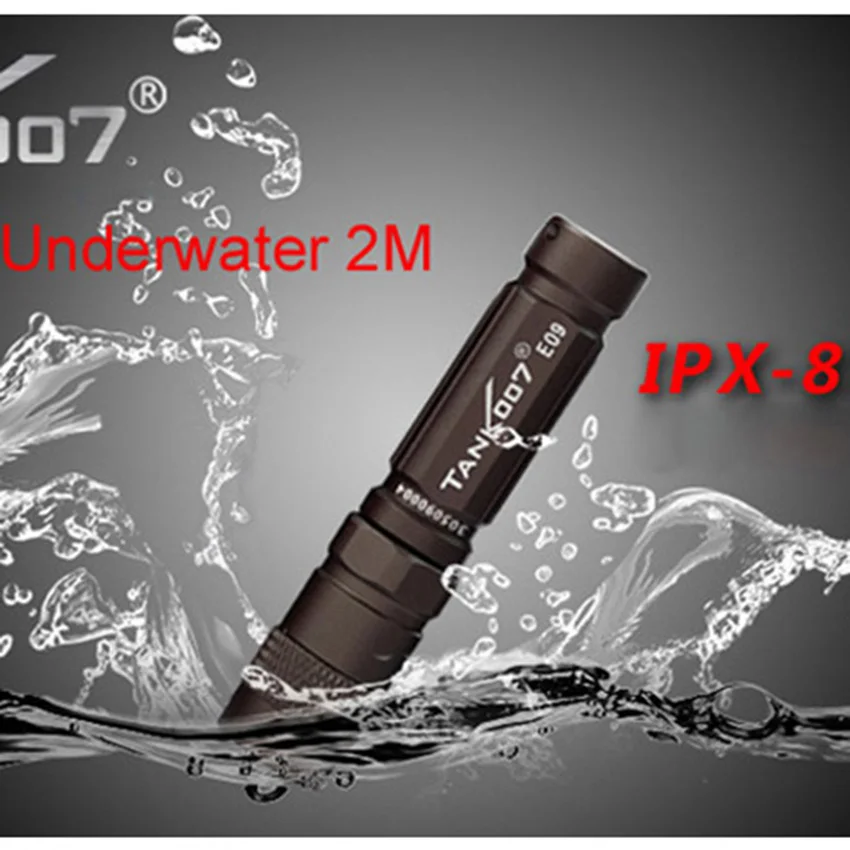 Мини светодиодный фонарик портативный фонарь XP E R2 3 режима es водонепроницаемый