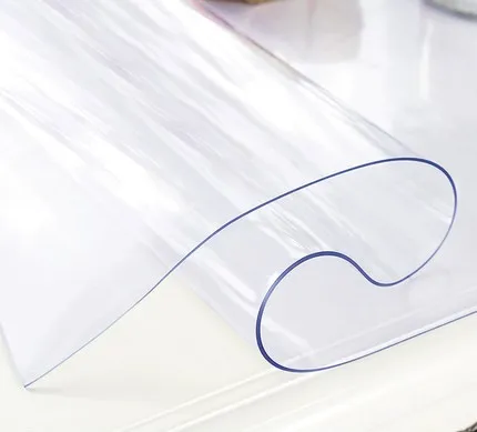 D Transparent 2.0mm Новое поступление,, брендовая ПВХ скатерть, кухонный узор, масляное стекло, высокое качество, прозрачная Водонепроницаемая скатерть D' вода - Цвет: D Transparent 2.0mm
