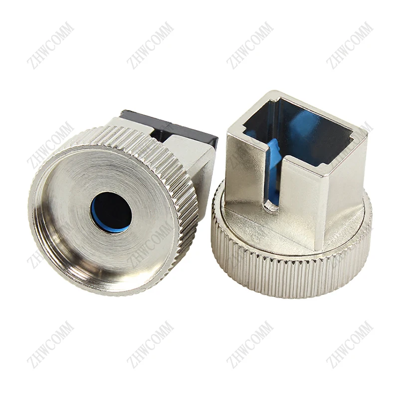 

ZHWCOMM 10PCS SC adapter conversion head Optical fiber power meter M16 conversion adapter