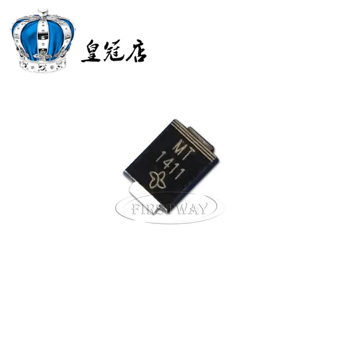 SMD Tube SMBJ43A DO-214AA Silk Screen MT 43V Unidirectional SMB Transient Suppression Diode | Обустройство дома
