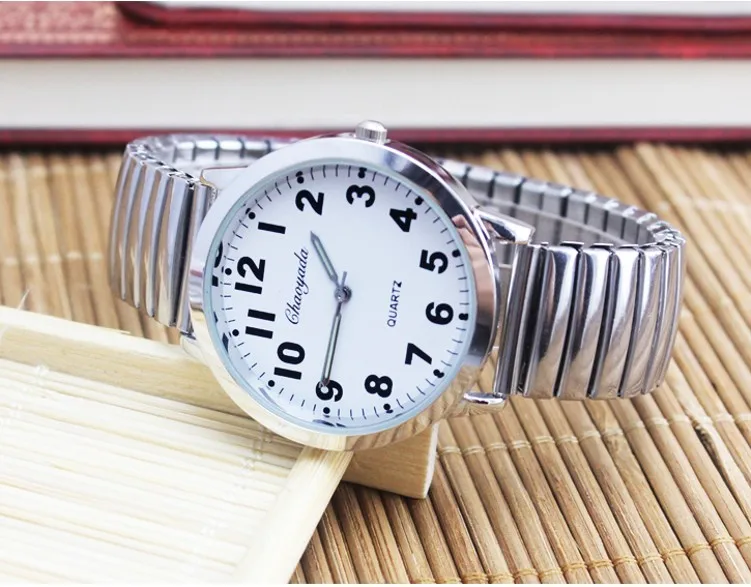 Часы chaoyada мужские новые известные Relojes гибкий эластичный ремешок часы из