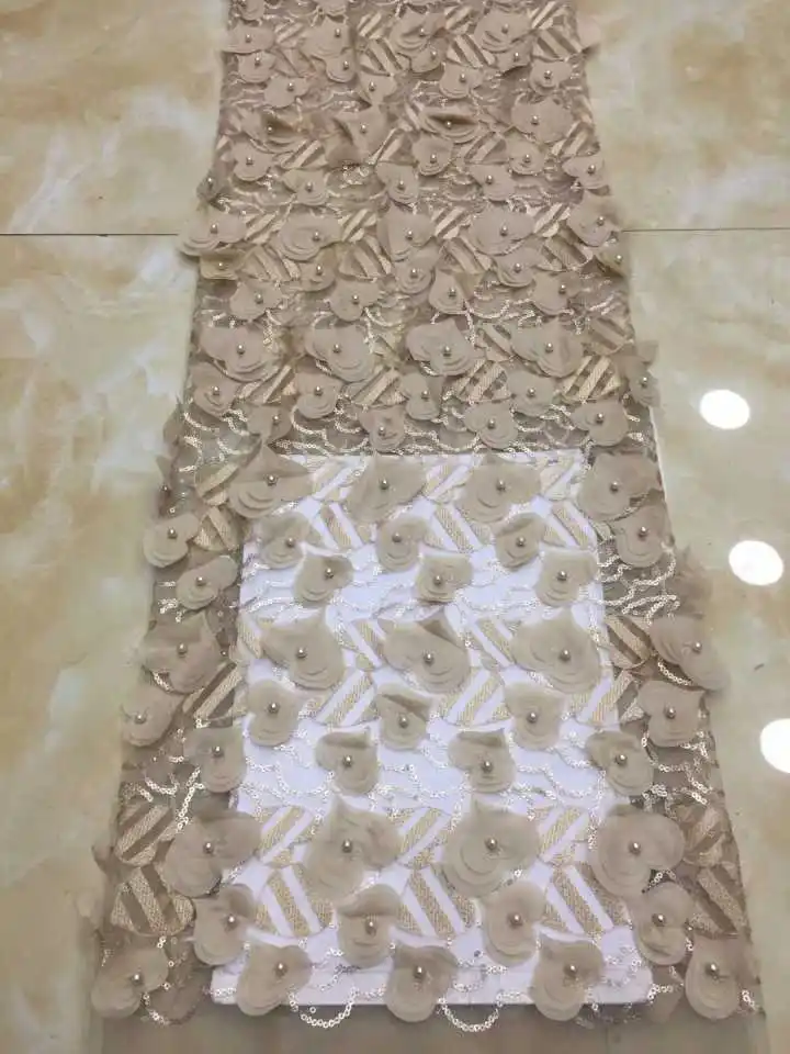 Африканская французская кружевная ткань высокого качества африканская Тюлевая