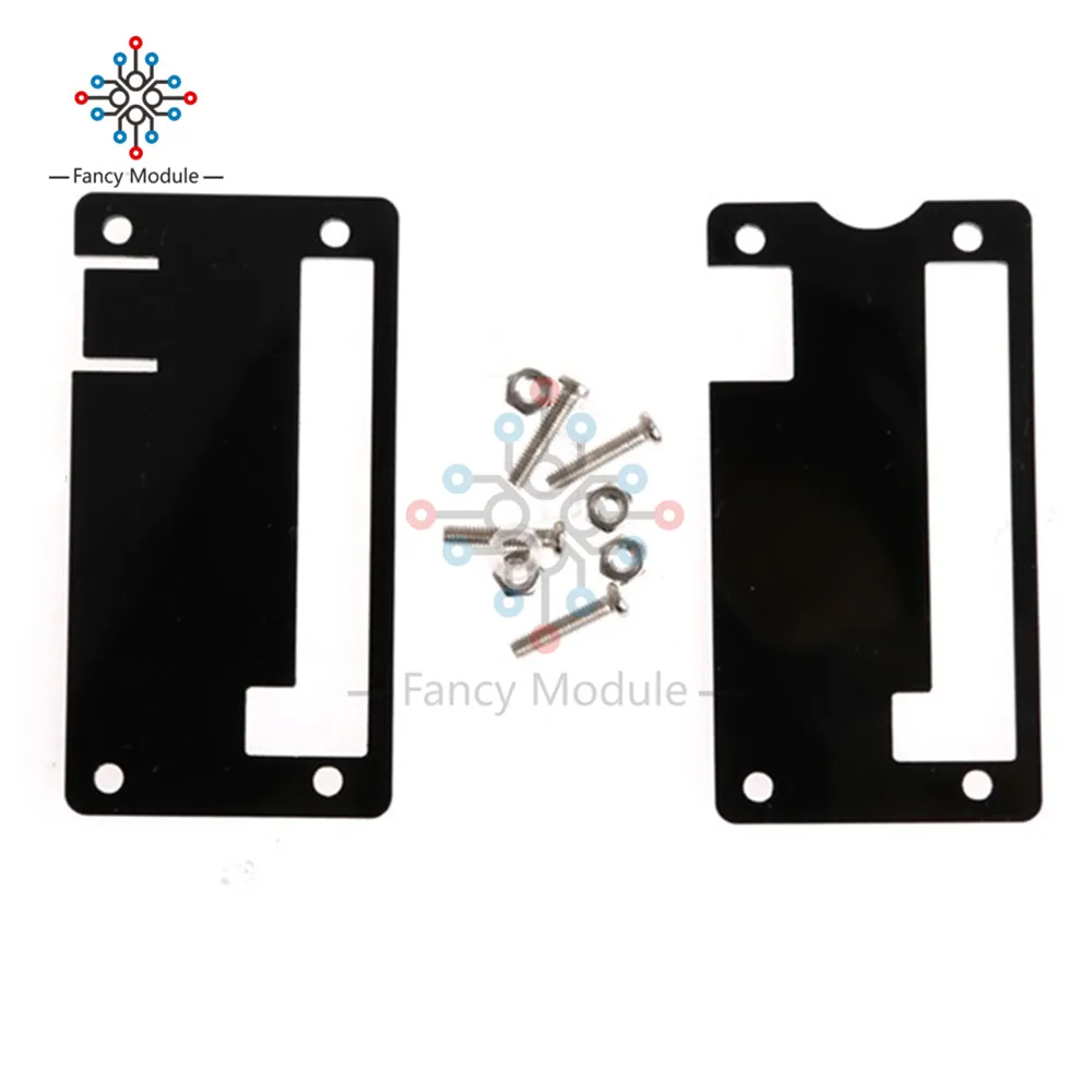 Для Raspberry Pi акриловый нулевой корпус черный защитная коробка|box box|box blackbox for |