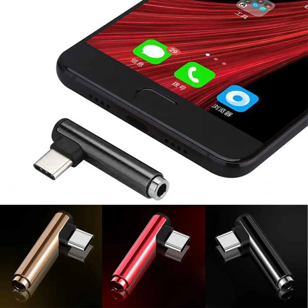 Generic For Type C to 3.5mm Audio Adapter Connector | Мобильные телефоны и аксессуары