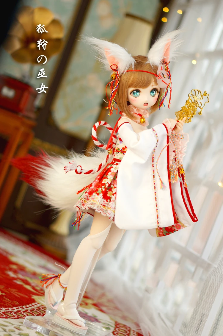 1/4 SD BJD аксессуары для кукол Кимоно Одежда костюм ведьмы MDD bjd куклы по