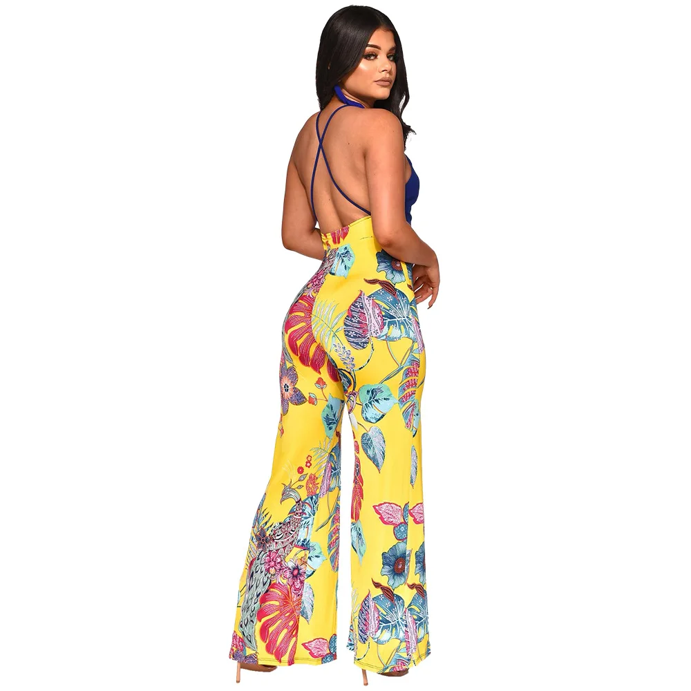 Женский сексуальный Облегающий комбинезон с v образным вырезом повседневный без