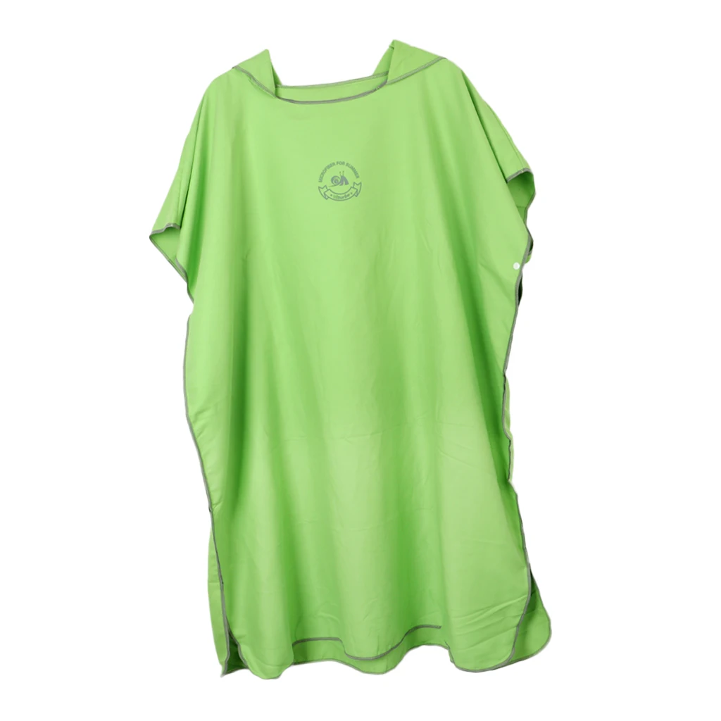 Водное Спортивное пончо для серфинга купальный халат полотенце с капюшоном