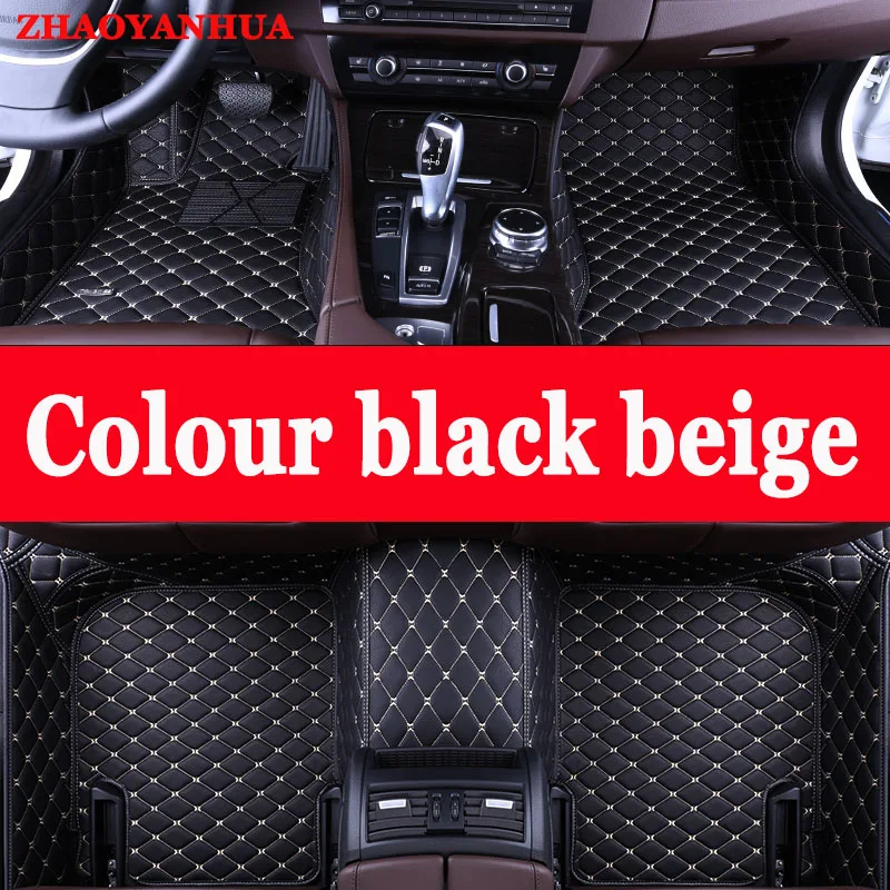 Custom fit автомобильные коврики для Volkswagen CC Eos Гольф Jetta Passat Tiguan Touareg sharan 5D автомобиль