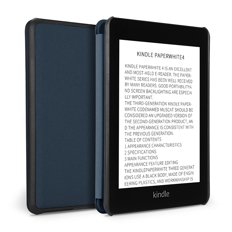 Для Kindle Paperwhite 4 чехол для планшета с откидной подставкой и кронштейном для смарт-планшета из искусственной кожи чехол для Amazon Kindle Paperwhite 4 Чехол