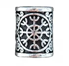 1 шт. высокое качество вес викинга подол трепет бусины молоток для браслетов для подвески ожерелье DIY для Бороды Волос бусины C49-4a