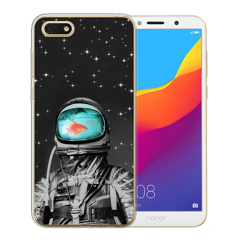For Huawei Honor 7C 7A Pro 8 Lite 8X 9 10 Nova 2 Plus 3 3i Y5 II Y6 Y3 2017 Prime 2018 Phone Case cover Cartoon cute |