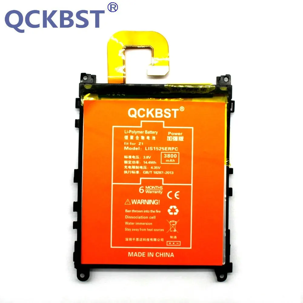 Литий-ионный аккумулятор QCKBST LIS1525ERPC для телефона Sony Xperia Z1 L39 C6902 C6903 C6916 C6943 большой