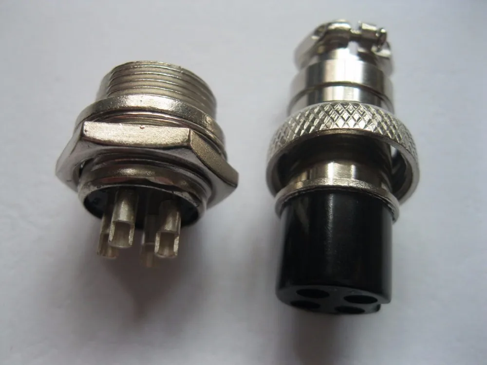 50 комплектов XLR аудио кабель соединитель панель шасси Монтажный комплект 4 Pin 16 мм
