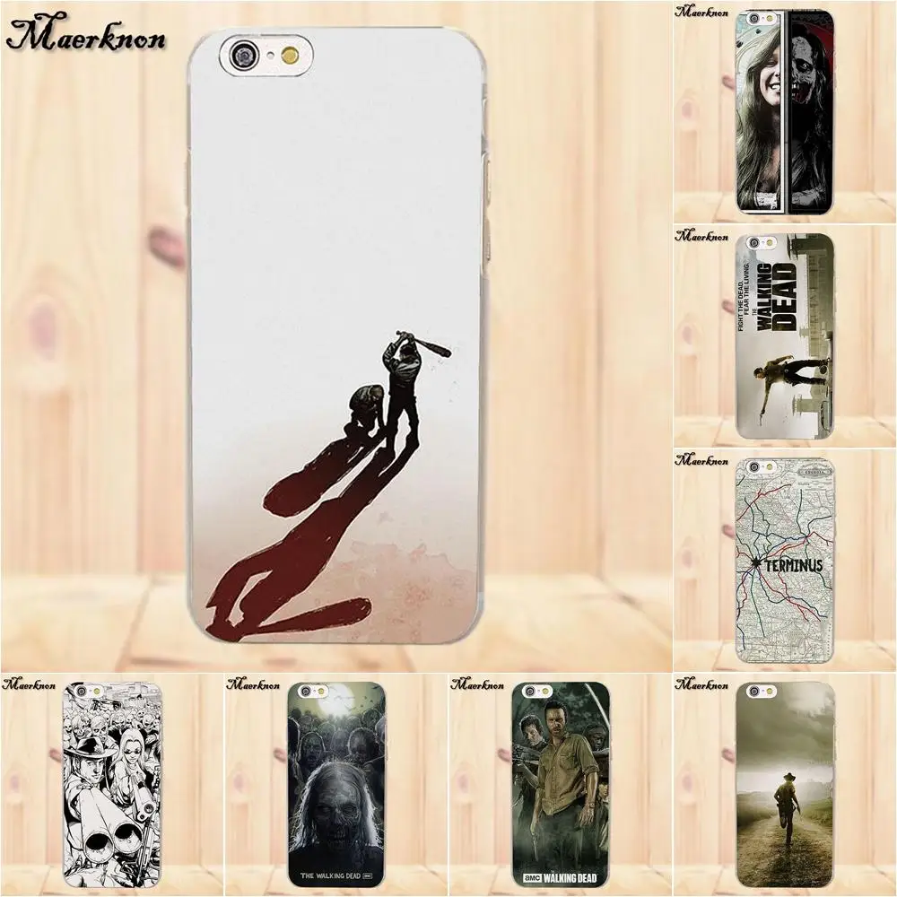 ТВ шоу Maerknon Camiseta Negan The Walking Dead для Huawei G7 G8 Honor 5A 5C 5X 6 6X 7 8 V8 Mate 9 P7 P8 P9 P10 Lite Plus|tv show|6 plusp8