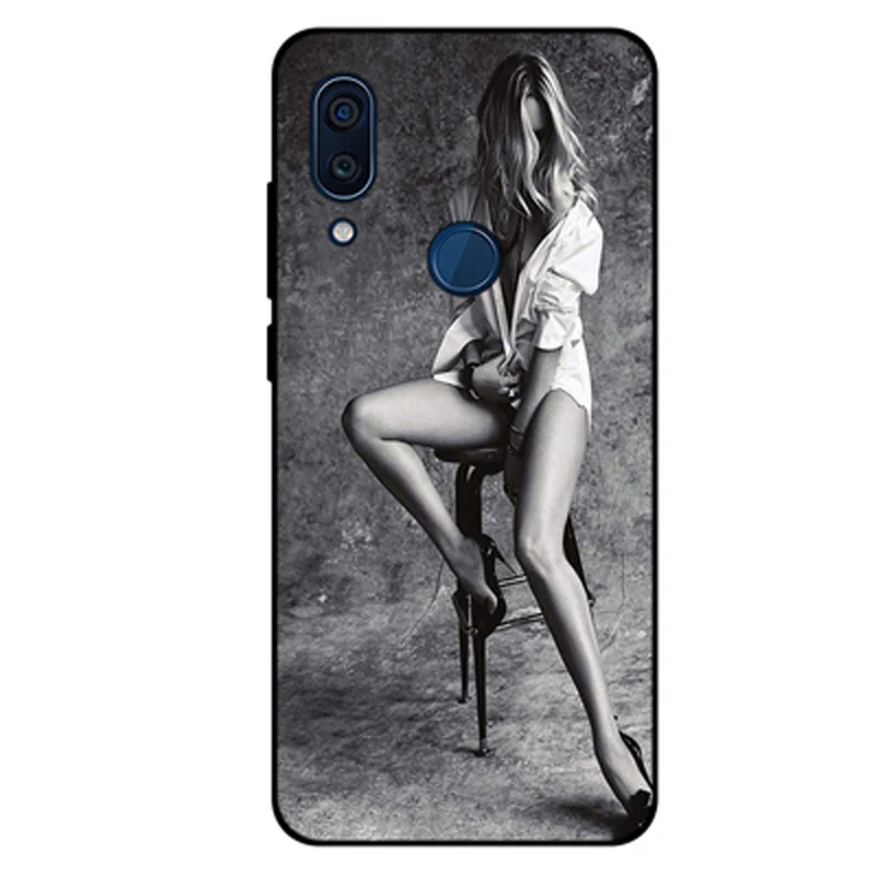 Мягкий силиконовый чехол для телефона AXON 9 PRO s ZTE AXON9 прозрачный с рисунком beauty guy