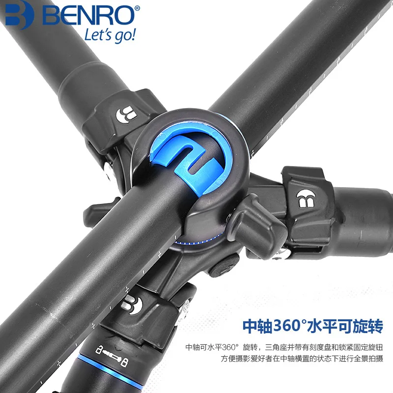Алюминиевый Штатив Benro GA258T профессиональный штатив для зеркальных фотоаппаратов