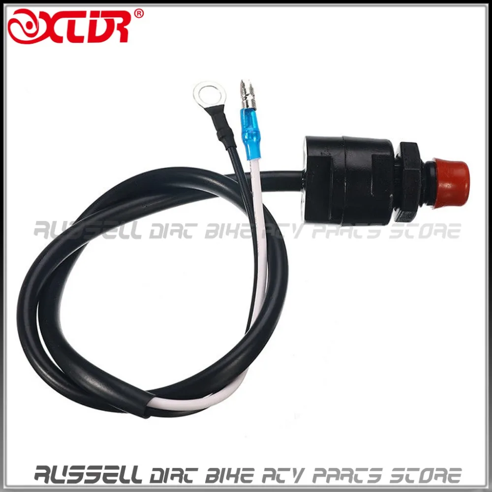 Подвесной Двигатель Tether переключатель для остановки лодки грязи питбайка