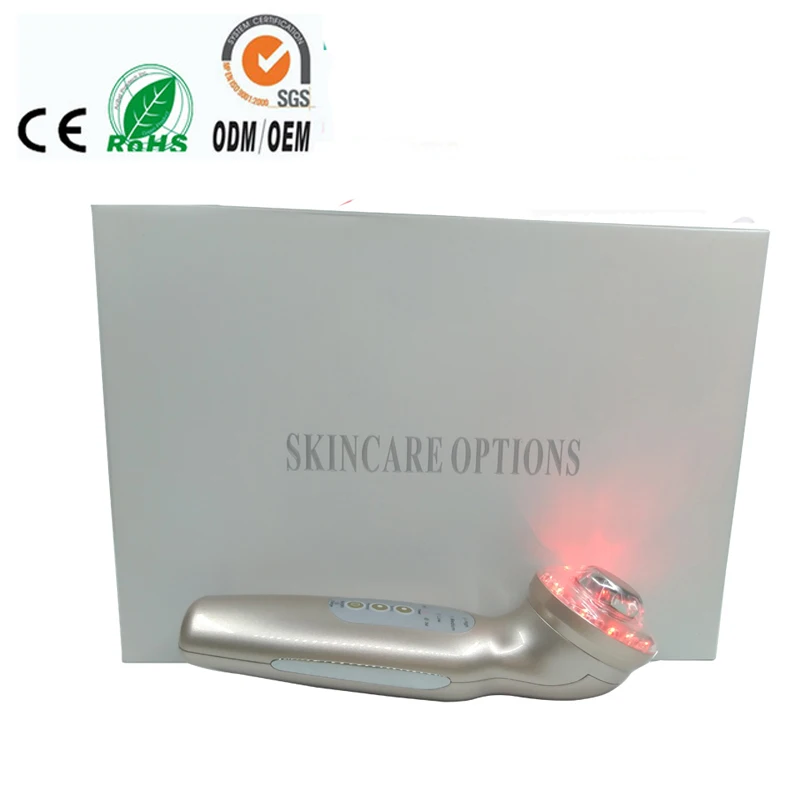 Two Head Replaceable Galvanic Face And Body Spa 3mhz&amp1mhz Utrasonic Photon Rejuvenation Firming Skin Care Facial Beauty Machine | Красота
