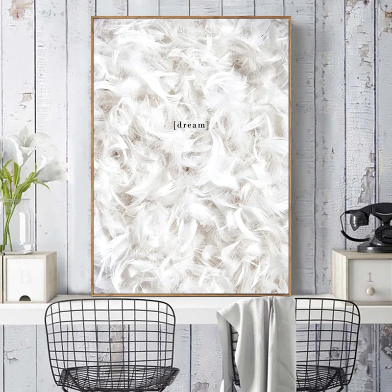 Постер с пером цитаты скандинавский настенный художественный принт