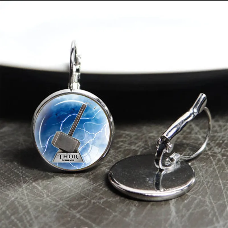 Thors серьги в форме молотка Thor's Hammer charms ювелирные изделия бижутерия с