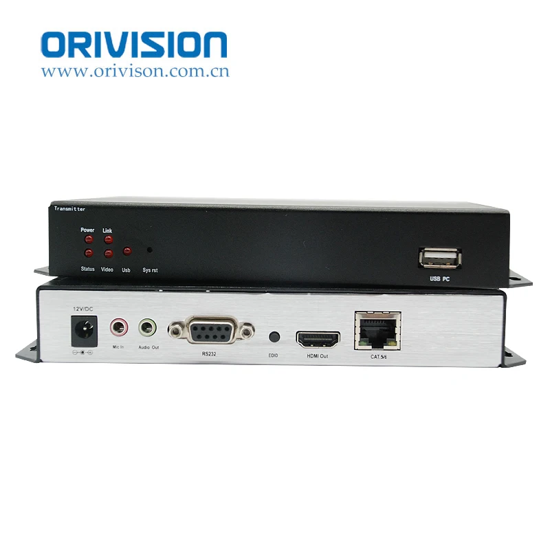 ZY CKH501 4K * 2K HDMI KVM трансивер более 120 Cat5/6 кабелей с RA232/USB/EDID/Mic/Audio для