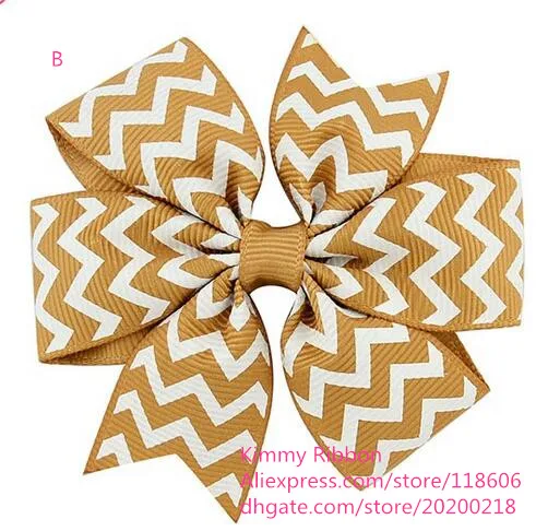 

200pcs Free shipping Home Mix and Match Zig Zag Bow Clip