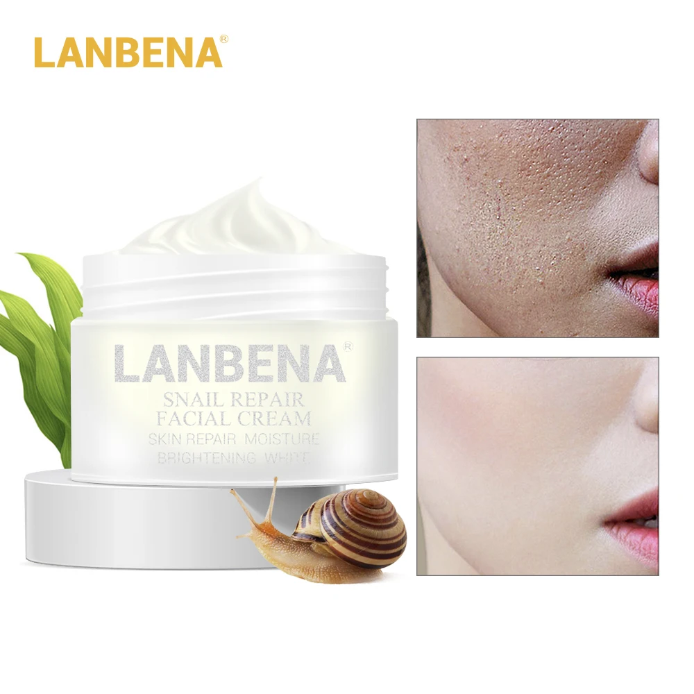 LANBENA пептид против морщин крем для лица + улитки старения кожи Уход Отбеливание